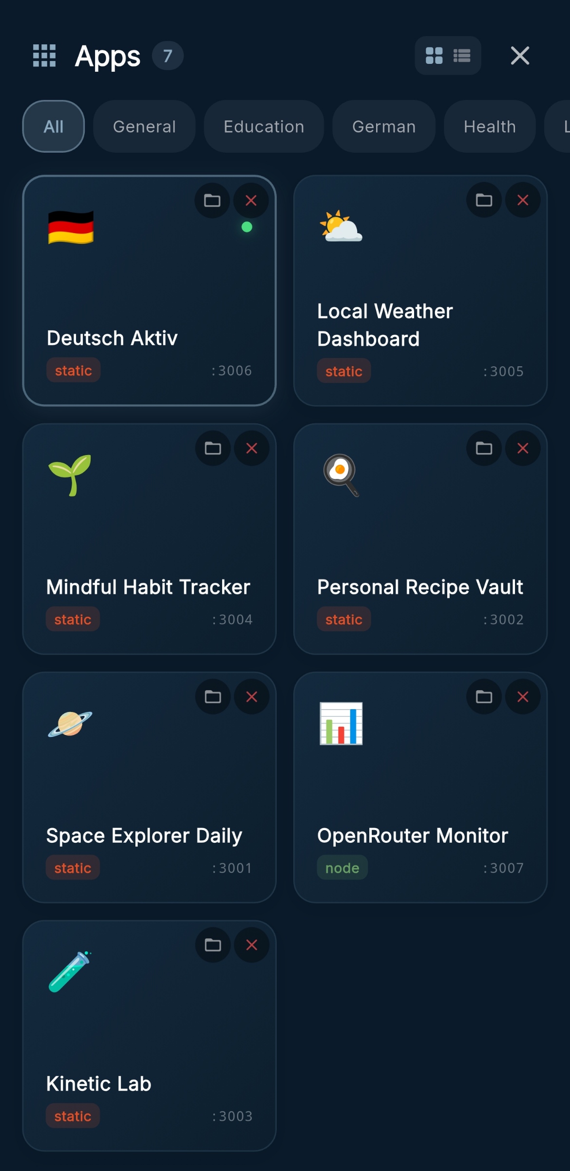 Provider Settings